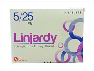 Picture of Linjardy 5/25mg Tab 14x1s